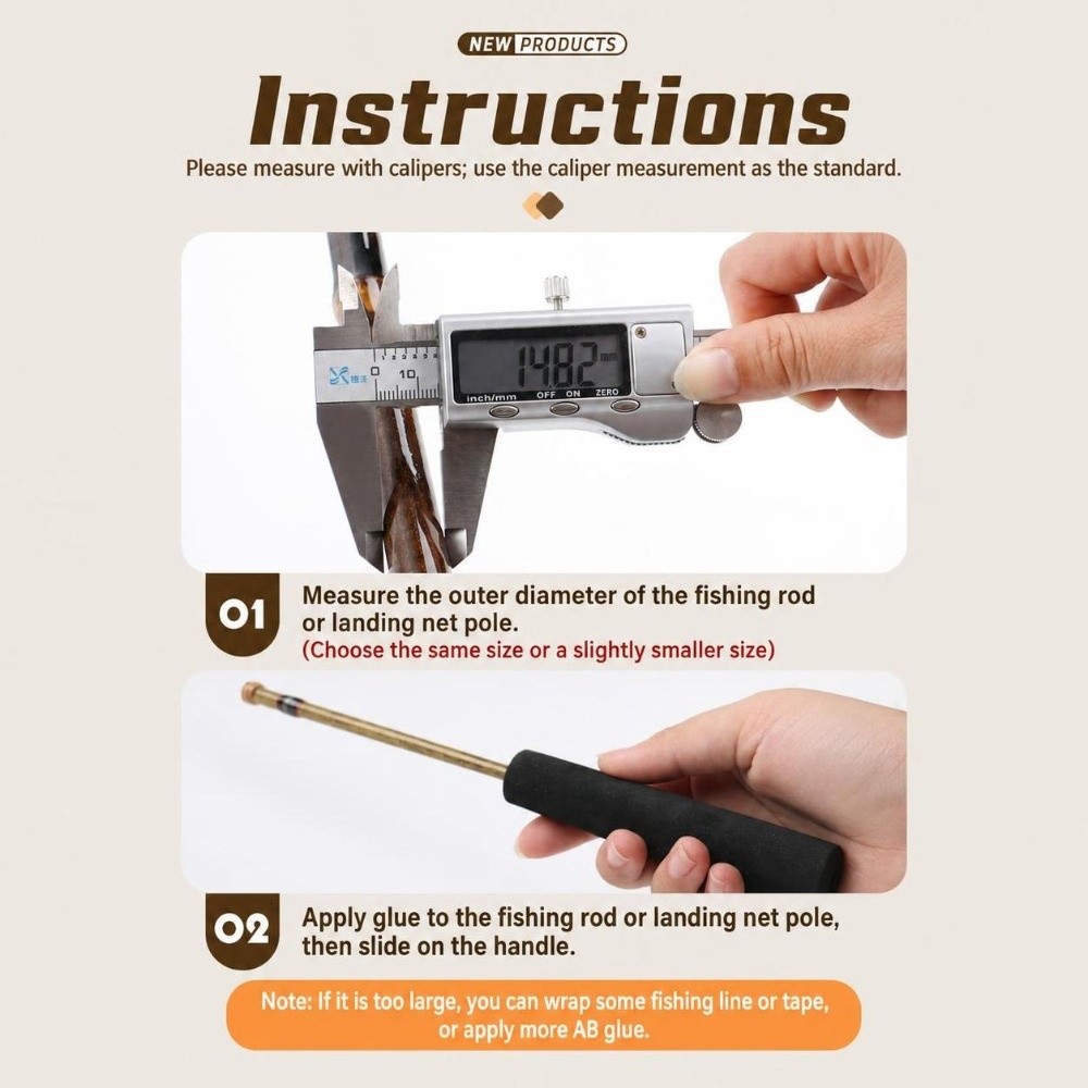 EVA Fishing Rod Handle Mini Si - огляд і ціна Fishing Rod Building Kit