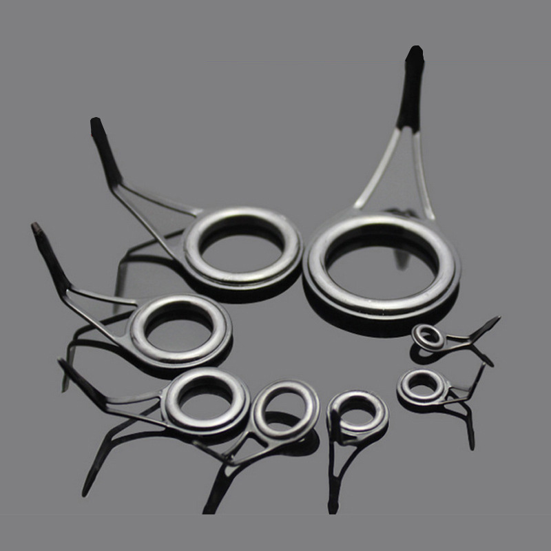 8pcs Fishing Rod Guide Rings A - огляд і ціна Fishing Rod Building Kit
