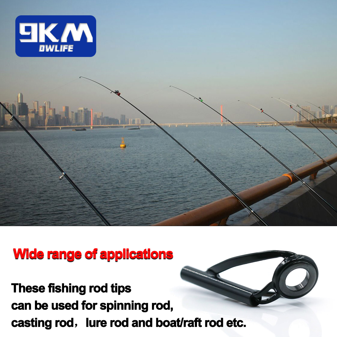 Fishing Rod Tip Top Guide Repa - огляд і ціна Fishing Rod Guide Replacement