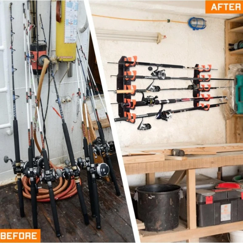 Fishing Rod Holder for Garage  - огляд і ціна Fishing Rod Rack