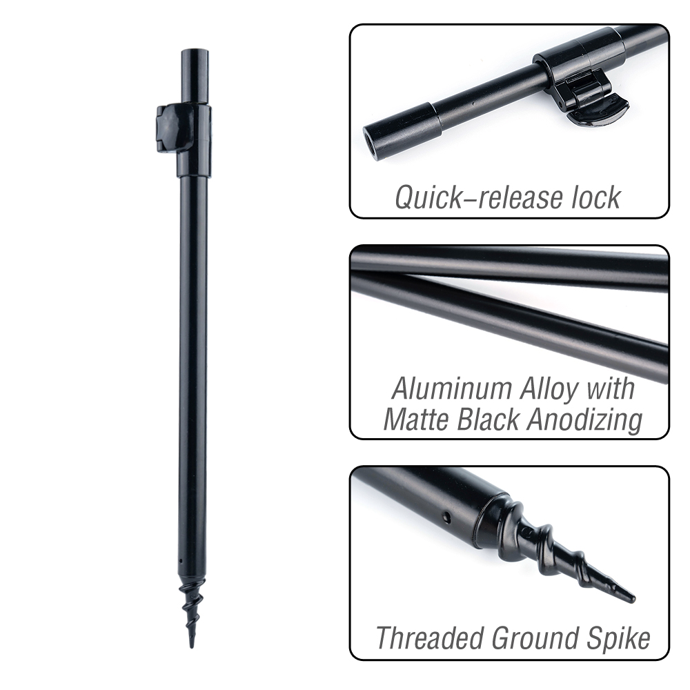 Telescopic Fishing Bank Stick  - огляд і ціна Fishing Rod Rack