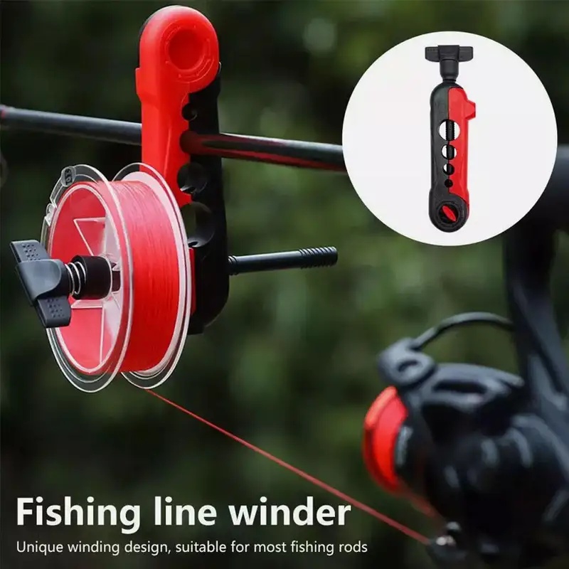 Portable Fishing Line Winder S - огляд і ціна Fishing Rod Spinning