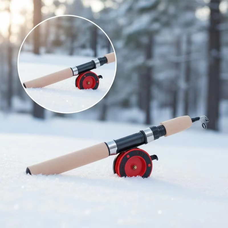 QAJTAO Ice fishing rod 55cm/75 - огляд і ціна Fishing Rod Ice