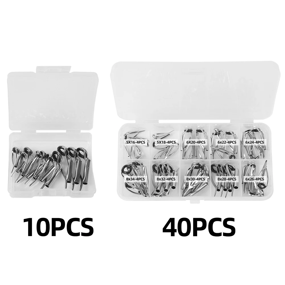 10/40pcs Fishing rod Tip Repai - огляд і ціна Fishing Rod Building Kit