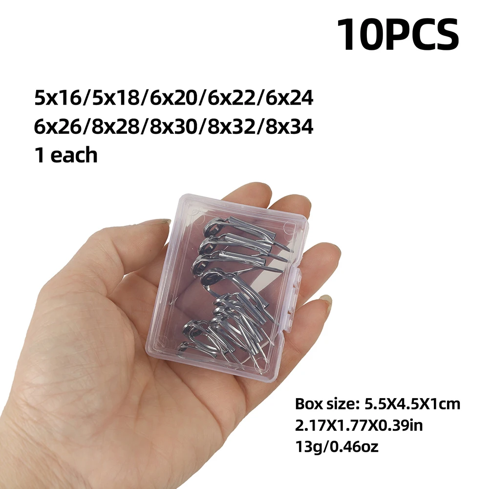 10/40pcs Fishing rod Tip Repai - огляд і ціна Fishing Rod Building Kit